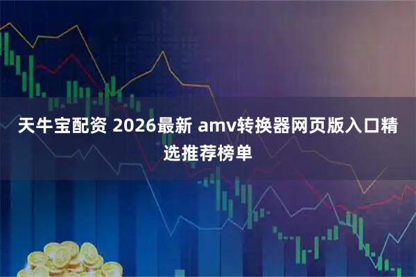 天牛宝配资 2026最新 amv转换器网页版入口精选推荐榜单