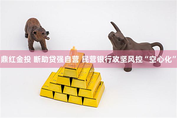 鼎红金投 断助贷强自营 民营银行攻坚风控“空心化”